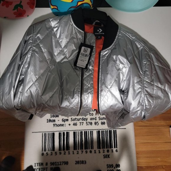 GOLF le FLEUR* Converse Metallic Bomber - Picture 2 of 2